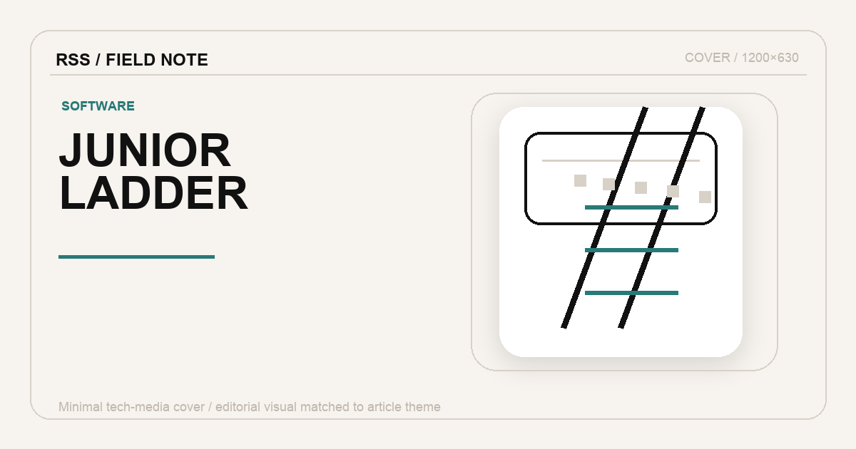 AI Is Not Killing Programmers. It Is Erasing the Junior Ladder