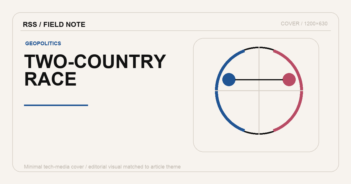 Perché la corsa all’IA sembra una storia di due paesi